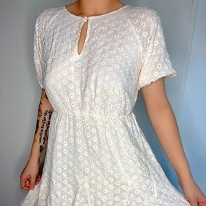 Madewell dress with daisy pattern
